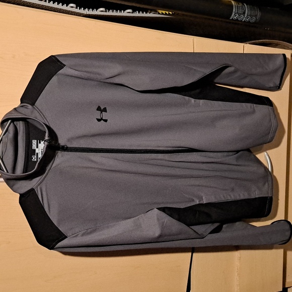 UNDER ARMOUR MEN'S LIGHTWEIGHT HEATGEAR JACKET SIZE MEDIUM - Picture 1 of 4